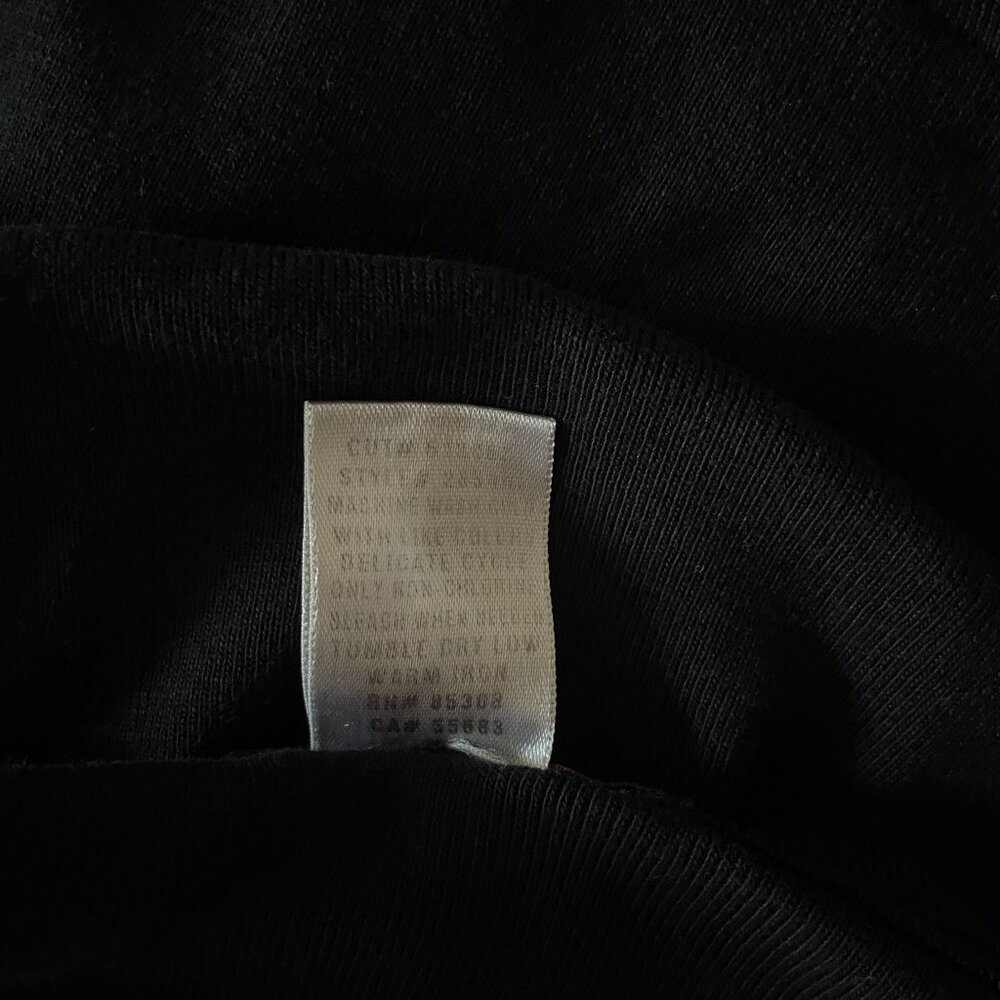 Vintage Y2K Black Mixed-Media Tiered Maxi Skirt – Size S - Picture 6 of 6